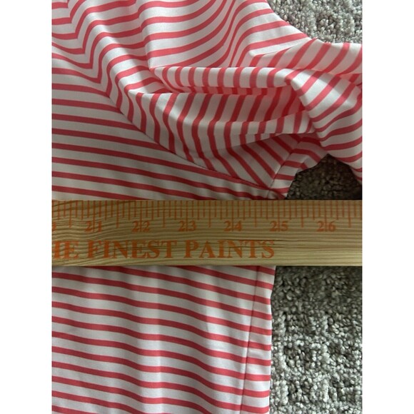 Chicos 4 T-shirt Womens XL Candy Striped Red White Long Sleeved Top Christmas - Picture 3 of 8